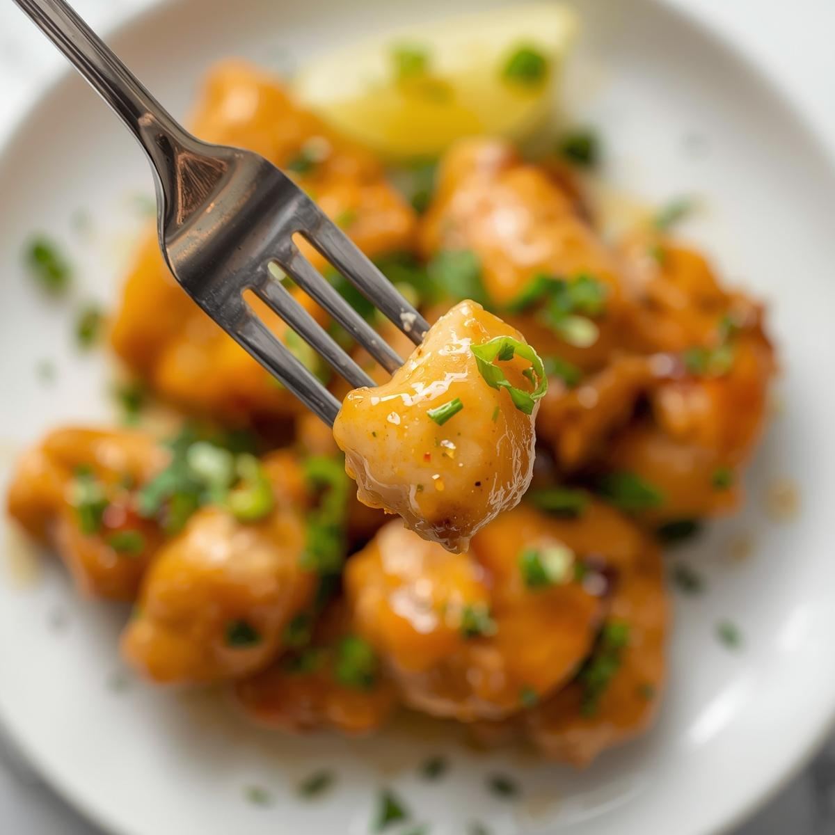 Lemongrass chicken served with rice and vegetables