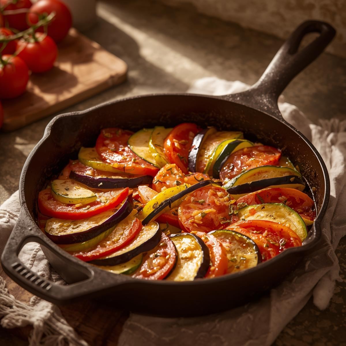 Thumbnail: Can Pregnant Women Eat Ratatouille? (Vegetable Safety, Olive Oil & Trimester Guide)