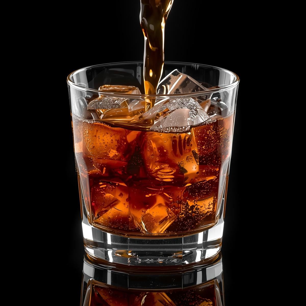 Supermalt served chilled in a glass