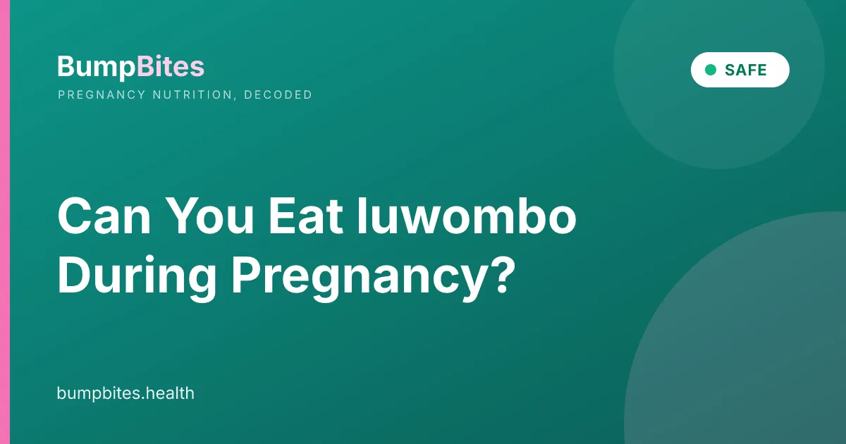 Luwombo during pregnancy — BumpBites food safety guide