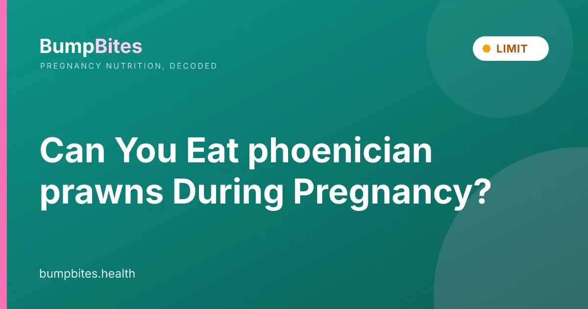 Can You Eat phoenician prawns During Pregnancy?