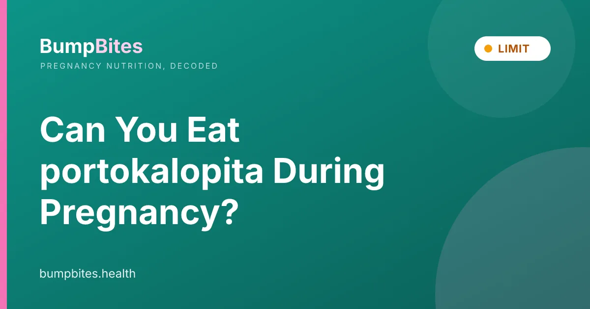 Can You Eat portokalopita During Pregnancy?