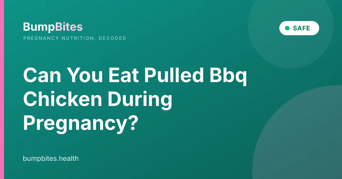 Can You Eat Pulled Bbq Chicken During Pregnancy?