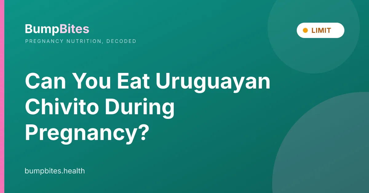 Can You Eat Uruguayan Chivito During Pregnancy?