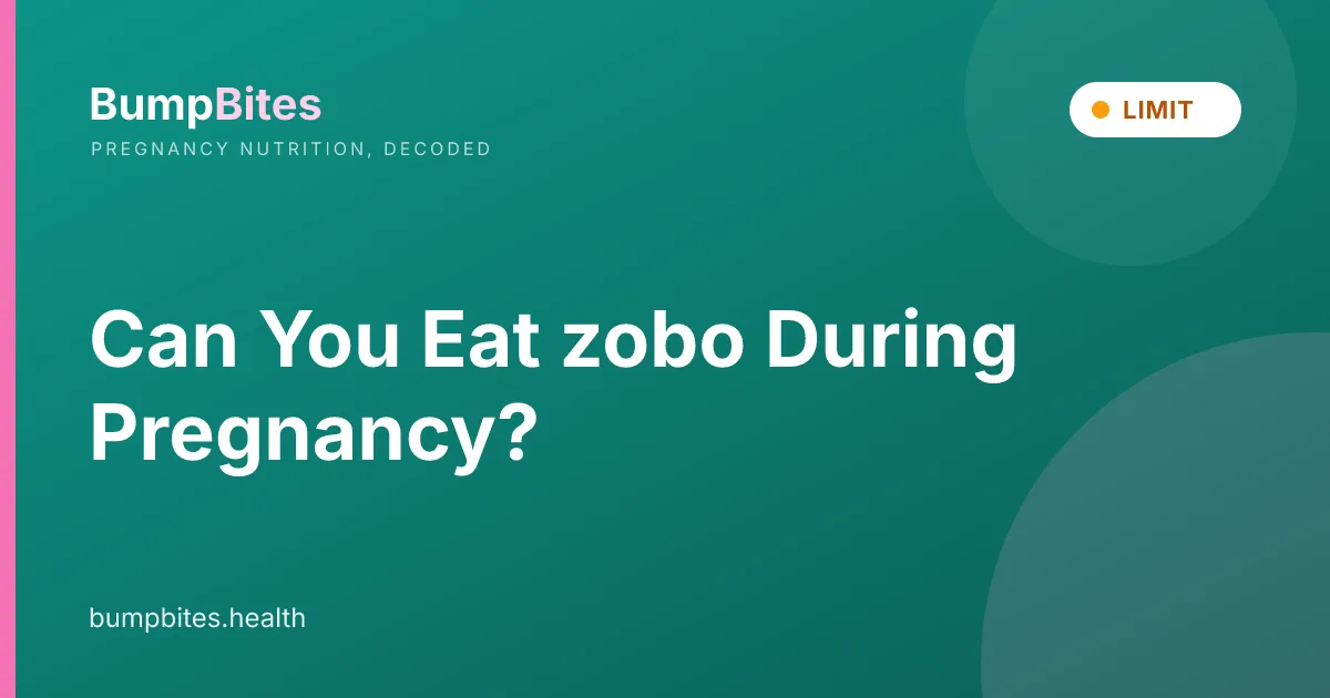 Can You Eat zobo During Pregnancy?